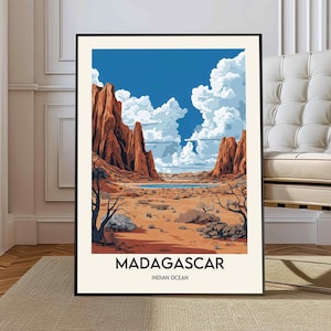 Madagascar Wall Art, Madagascar Print, Madagascar Photo, Madagascar Poster Print, Madagascar Travel Poster, Madagascar Antananarivo poster
