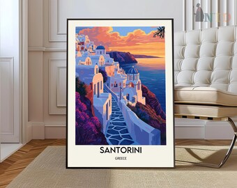Santorini Print, Santorini Wall Art, Santorini Poster, Santorini Photo, Santorini Poster Print, Santorini Wall Décor, Santorini Greece