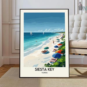 Siesta Key Print, Siesta Key Poster, Siesta Key Wall Art, Siesta Key Travel, Siesta Key art print, Siesta Key artwork, Siesta Key Photo