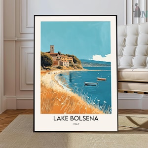 Lake Bolsena Print, Lake Bolsena Wall Art, Lake Bolsena Poster, Lake Bolsena Photo, Lake Bolsena Poster Print, Lake Bolsena Italy poster