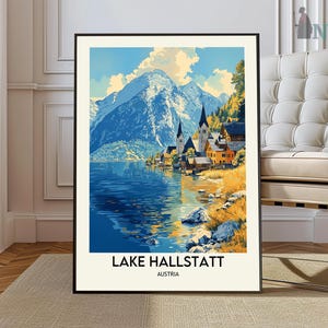Lake Hallstatt Print, Lake Hallstatt Wall Art, Lake Hallstatt Poster, Lake Hallstatt Photo, , Lake Hallstatt Austria poster print