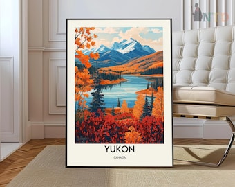 Yukon Print, Yukon Poster, Yukon Wall Art, Yukon Art Print, Yukon Artwork, Yukon Photo, Canada Print, Canada Poster, Yukon Picture