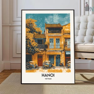 Vietnam Art Print, Vietnam Wall Art, Hanoi Poster, Vietnam Photo, Travel Wall Décor, Vietnam Travel Art Print, Vietnam Hanoi Wall Art
