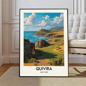 Affiche du club de golf Quivira, art mural du club de golf Quivira, impression du club de golf Quivira, photo du club de golf Quivira, club de golf Quivira Cabo San Lucas