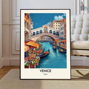 Venice Art, Venice Italy, Venice Canal, Venice Photo, Venice Travel, Italy Poster, Venice Artwork, Venice Skyline, Venice Italy poster