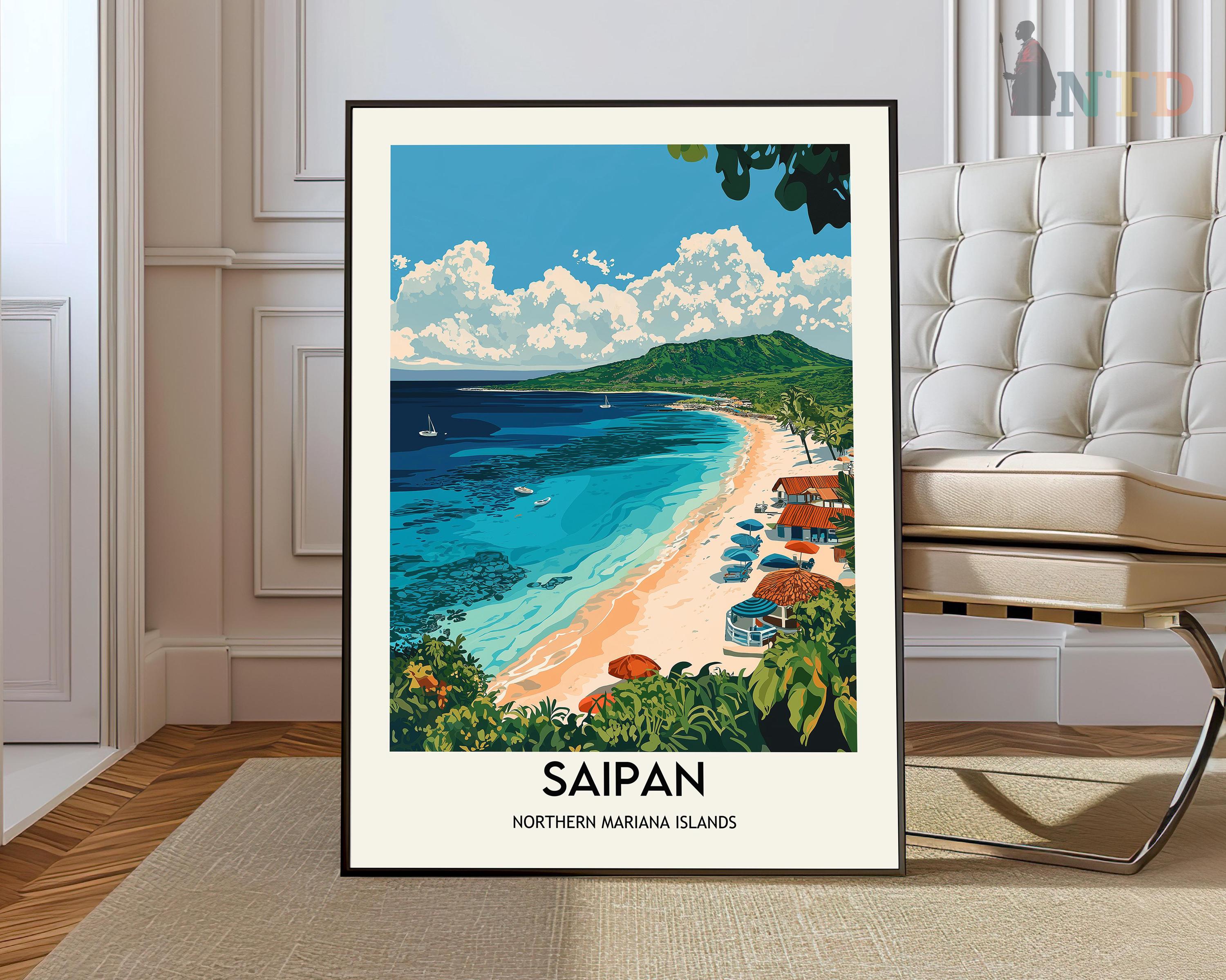 Saipan Poster, Saipan Wall Art, Saipan Print, Saipan Photo, Saipan