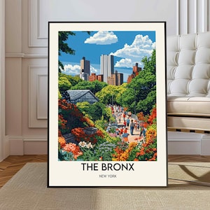 The Bronx Poster, The Bronx Wall Art, The Bronx Print, The Bronx Photo, The Bronx Poster Print, The Bronx Travel Poster, The Bronx New York