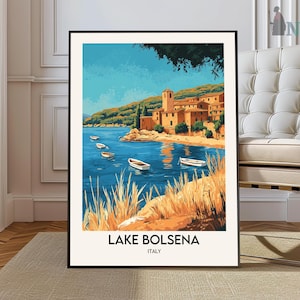 Lake Bolsena Print, Lake Bolsena Wall Art, Lake Bolsena Poster, Lake Bolsena Photo, Lake Bolsena Poster Print, Lake Bolsena Italy poster