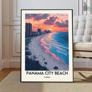 Panama City Beach Poster, Panama City Beach Wall Art, Panama City Beach Print, Panama City Beach Photo, Panama City Beach Florida poster