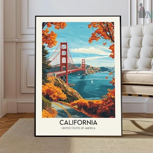 California Print, California Wall Art, California Poster, California Photo, California Poster Print, California Wall Décor, California USA