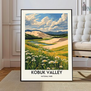 Kobuk Valley National Park Poster, Kobuk Valley Alaska National Park, Kobuk Valley Print, Kobuk Valley Wall Art, National Park Gift