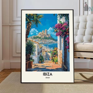 Ibiza Print, Ibiza Poster, Ibiza Wall Art, Ibiza Art Print, Ibiza Artwork, Ibiza Photo, Spain Print, Spain Poster Spain Wall Art Ibiza Spain
