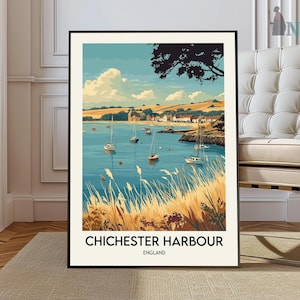 Chichester Harbour Print, Chichester Harbour Wall Art, Chichester Harbour Poster, Chichester Harbour Photo, Chichester Harbour England