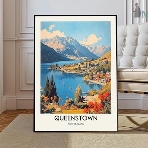 Queenstown Print, Queenstown Wall Art, Queenstown Poster, Queenstown Photo, Queenstown Poster Print, Queenstown New Zealand