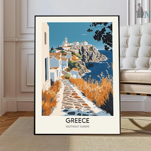 Griechenland Print, Griechenland Wandkunst, Griechenland Poster, Griechenland Foto, Griechenland Poster Druck, Griechenland Wand Dekor, Europa Poster Druck. Athen Griechenland
