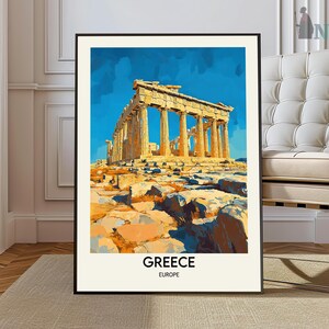Griechenland Print, Griechenland Wandkunst, Griechenland Poster, Griechenland Foto, Griechenland Poster Druck, Griechenland Wand Dekor, Europa Poster Druck