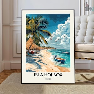 Isla Holbox Poster, Isla Holbox Wall Art, Isla Holbox Print, Isla Holbox Photo, Isla Holbox Poster Print, Isla Holbox Travel Poster