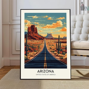 Arizona Print, Arizona Wall Art, Arizona Poster, Arizona Photo, Arizona Poster Print, Arizona Wall Décor, Arizona Travel Poster
