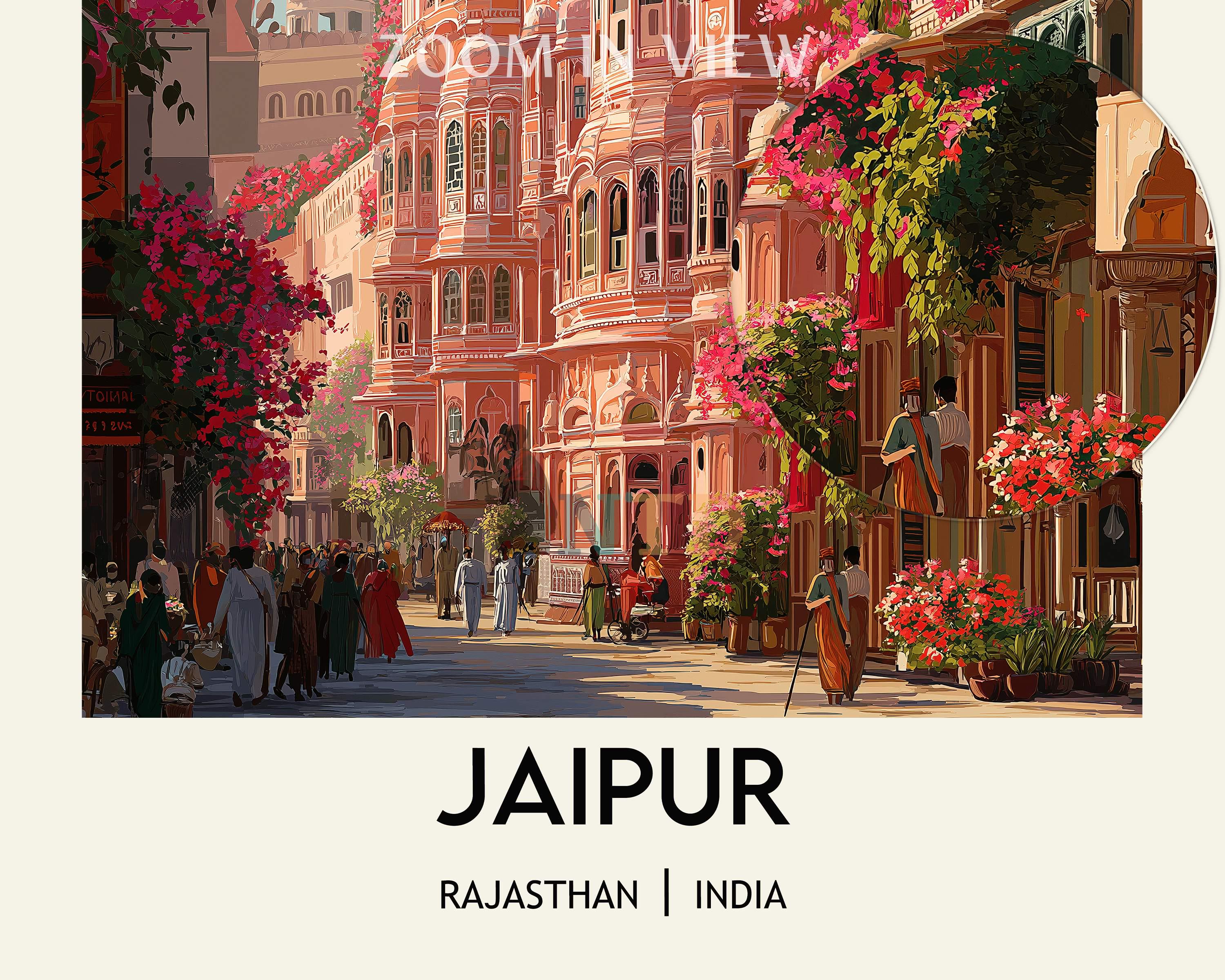 Jaipur Poster, Jaipur Wall Art, Jaipur Print, Jaipur Photo, Jaipur