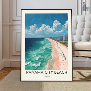 Panama City Beach Poster, Panama City Beach Wall Art, Panama City Beach Print, Panama City Beach Photo, Panama City Beach Florida poster