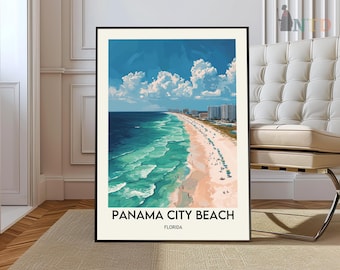 Panama City Beach Poster, Panama City Beach Wall Art, Panama City Beach Print, Panama City Beach Photo, Panama City Beach Florida poster