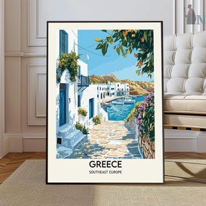 Griechenland Print, Griechenland Wandkunst, Griechenland Poster, Griechenland Foto, Griechenland Poster Druck, Griechenland Wand Dekor, Europa Poster Druck