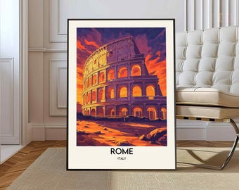 Rome Poster, Rome Print, Rome Wall Art, Rome Travel Poster, Rome Art Print, Rome Italy Print, Italy Wall Art, Italy Poster, Rome Photo