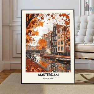 Amsterdam Print, Amsterdam Wall Art, Amsterdam Poster, Amsterdam Photo, Amsterdam Poster Print, Amsterdam Netherlands, Amsterdam City