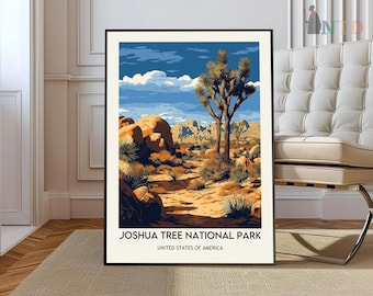 Joshua Tree National Park Print, Joshua Tree Photo, Joshua Tree Poster, Joshua Tree painting, Joshua Tree artwork, Joshua Tree gift