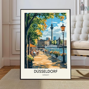 Düsseldorf Print, Düsseldorf Wall Art, Düsseldorf Poster, Düsseldorf Photo, Düsseldorf Poster Print, Düsseldorf Germany, Düsseldorf city
