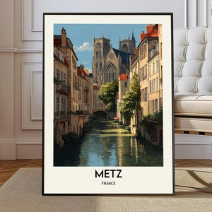 Metz print, Metz poster, Metz wall art, Metz decor, Metz gift, Metz artwork, Metz photo, Metz travel art, Metz France poster