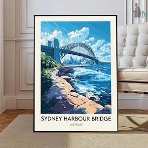 Sydney Harbour Bridge Print, Sydney Wall Art, Sydney Poster, Sydney Photo, Sydney Poster Print, Sydney Wall Décor, Sydney Australia poster