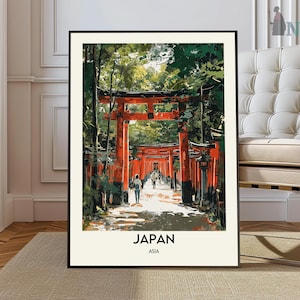 Japan-Druck, Japan Wandkunst, Japan Poster, Japan Foto, Japan Poster Druck, Japan Reiseplakat, Japan Tokyo, Kyoto, Osaka, Yokohama Stadt