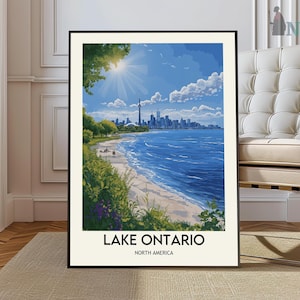 Lake Ontario poster, Lake Ontario Wall Art, Lake Ontario Print, Lake Ontario Photo, Lake Ontario Poster Print, Lake Ontario Great Lakes