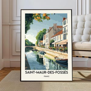 Saint-Maur-des-Fosses poster, Saint-Maur-des-Fossés Wall Art, Saint-Maur-des-Fossés Print, Saint-Maur-des-Fossés Photo
