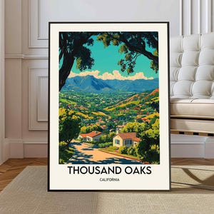 Thousand Oaks-poster, Thousand Oaks-muurkunst, Thousand Oaks-print, Thousand Oaks-foto, Thousand Oaks-posterprint, Ventura County-poster