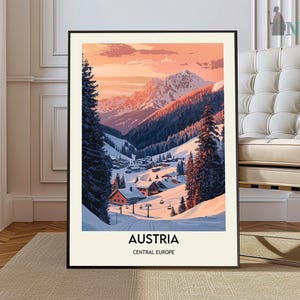Austria Print, Austria Wall Art, Austria Poster, Austria Photo, Austria Poster Print, Austria Wall Décor, Austria Vienna Travel Poster
