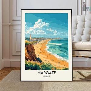 Margate Print, Margate Wall Art, Margate Poster, Margate Photo, Margate Poster Print, Margate Kent Poster, Margate England poster