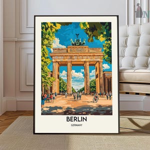 Berlin Poster, Berlin Wall Art, Berlin Art Print, Berlin Print, Berlin Photo, Berlin Skyline, Berlin Photography, Berlin Decor, Germany