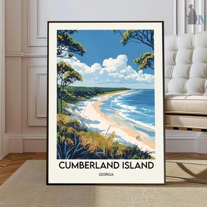 Cumberland Island Print, Cumberland Island Poster, Cumberland Island Wall Art, Cumberland Island Travel print, Cumberland Island art print