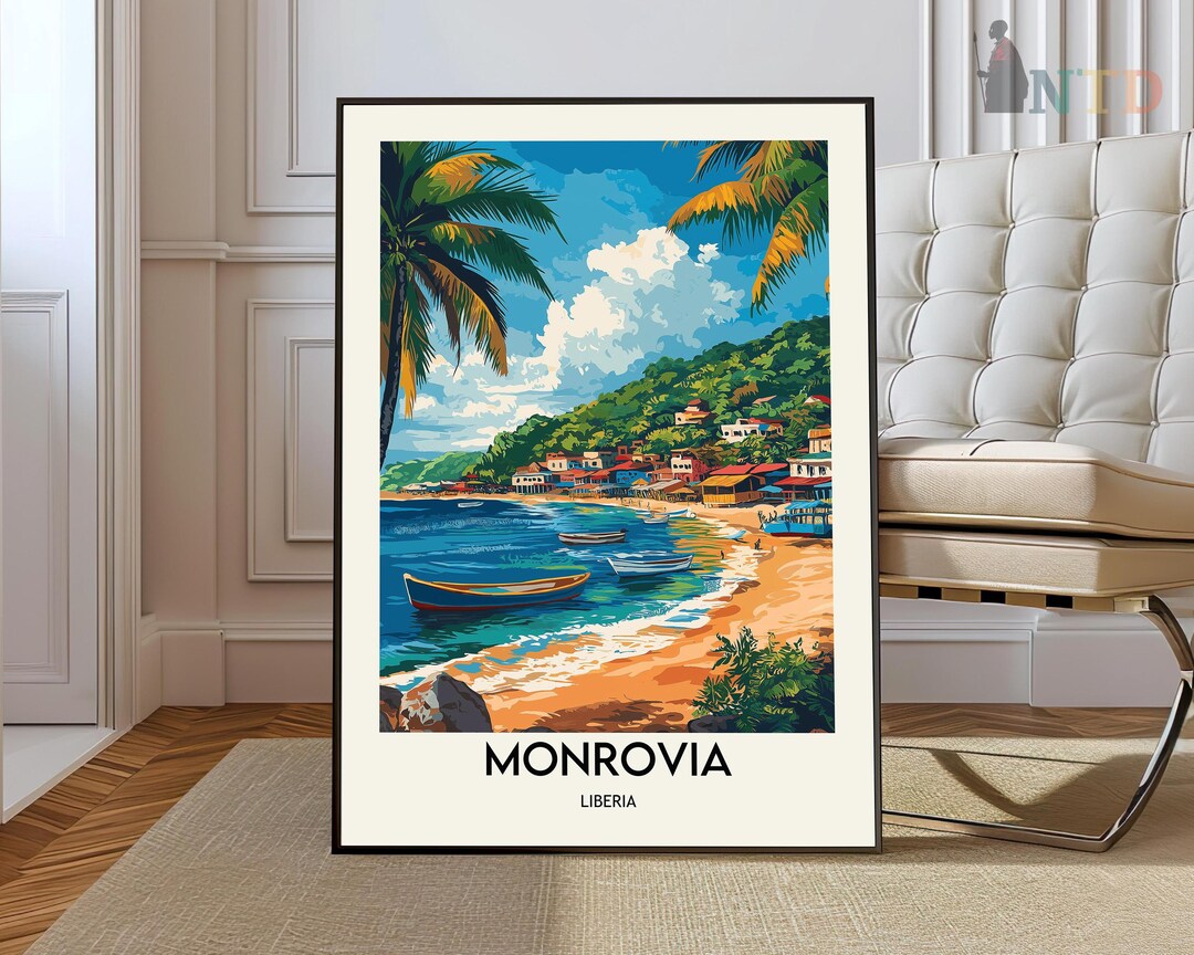 Monrovia Poster, Monrovia Wall Art, Monrovia Print, Monrovia Photo ...