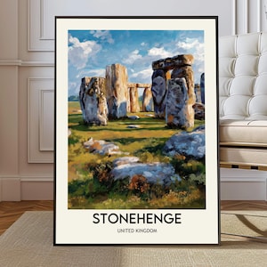 Stonehenge poster, Stonehenge Wall Art, Stonehenge Print, Stonehenge Photo, Stonehenge Poster Print, Stonehenge Travel, Wiltshire England