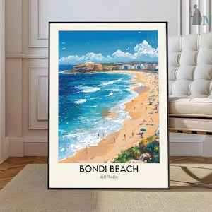 Bondi Beach Print, Bondi Beach Wall Art, Bondi Beach Poster, Bondi Beach Photo, Bondi Beach Poster Print, Bondi Beach Australia poster