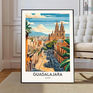 Guadalajara Print, Guadalajara Wall Art, Guadalajara Poster, Guadalajara Photo, Guadalajara Poster Print, Guadalajara Mexico