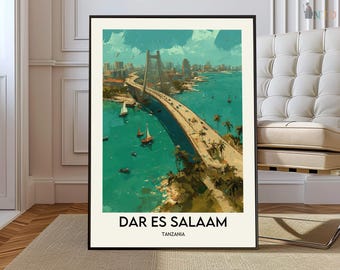 Dar es Salaam Poster, Dar es Salaam Wall Art, Dar es Salaam Print, Dar es Salaam Photo, Dar es Salaam Poster Print, Dar es Salaam Tanzania