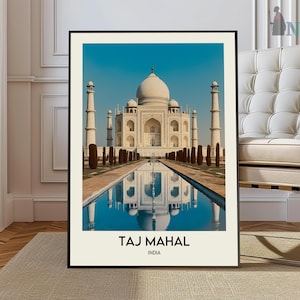 Taj mahal Print, Taj mahal Wall Art, Taj mahal Poster, Taj mahal Photo, Taj mahal Poster Print, Taj mahal Wall Décor, Agra India poster
