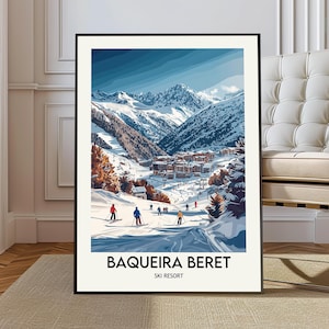 BaqueiraBeret Schlafzimmer Poster, BaqueiraBeret Schlafzimmer Wandkunst, BaqueiraBeret Schlafzimmer, BaqueiraBeret Schlafzimmer Foto