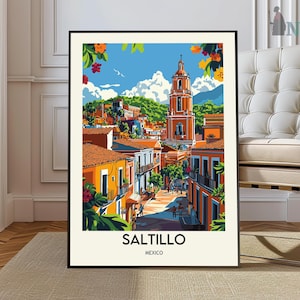 Saltillo poster, Saltillo Wall Art, Saltillo Print, Saltillo Photo, Saltillo Poster Print, Saltillo mexico, Saltillo Gift, Coahuila poster