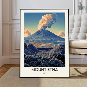 Mount Etna poster, Mount Etna Wall Art, Mount Etna Print, Mount Etna Photo, Mount Etna Poster Print, Mount Etna Italy, Sicily poster