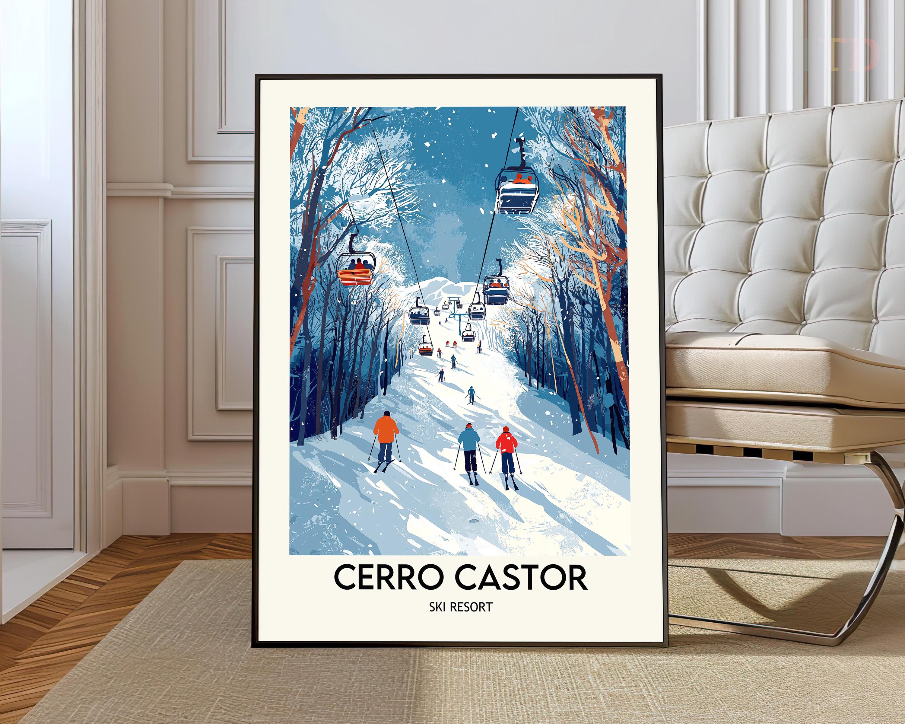 Vintage Ski Patagonia Poster - Etsy